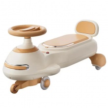 优质轻音乐扭转儿童摆动摇摆车无踏板和篮子儿童摇摆车