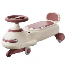 优质轻音乐扭转儿童摆动摇摆车无踏板和篮子儿童摇摆车