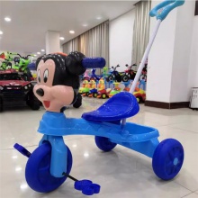 儿童三轮车脚踏车1-5岁男女宝宝自行车三轮车带音乐玩具车