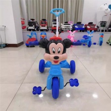 儿童三轮车脚踏车1-5岁男女宝宝自行车三轮车带音乐玩具车