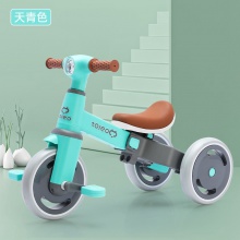 儿童三轮车脚踏车遛娃推车多种功能轻便自行车宝宝小孩平衡车