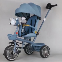 儿童三轮车旋转座椅带车棚1-5岁三轮脚踏自行车儿童童车婴儿车