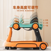 多种功能宝宝学步车婴儿一岁防o型腿可调节高度助步车四合一可折叠