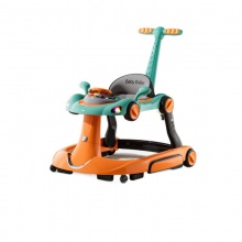 多种功能宝宝学步车婴儿一岁防o型腿可调节高度助步车四合一可折叠