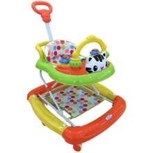 学步车防o型腿婴儿防侧翻手推车宝宝可坐可推推把学步车