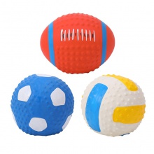 宠物玩具乳胶发声足球狗狗玩具咬不烂自嗨解闷宠物用品