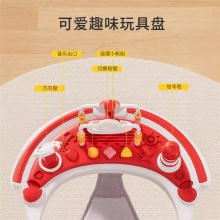 新款婴儿学步车防O型腿防侧翻宝宝学行车可调高低一键折叠学步车