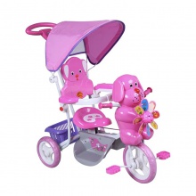 儿童三轮车推车1-5岁童车三合一儿童三轮车推车脚踏车婴儿手推车