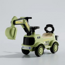 乘坐汽车儿童滑动式童车与音乐和灯光工程滑行车儿童滑行车