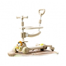 新款儿童滑板车1-3-6-10岁男女宝宝踏板滑行车溜溜车二合一滑板车