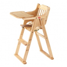 宝宝餐椅儿童吃饭餐桌椅家用实木婴儿多种功能可升降可折叠座椅子