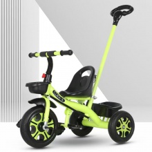 儿童三轮车1-3-2-6岁大号宝宝遛娃婴儿脚踏自行车手推车推把三轮车