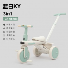 三轮车多种功能平衡车玩具宝宝儿童1-6岁骑行车溜溜车灯光音乐