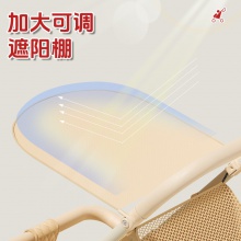 溜娃神器婴儿外出口袋伞车宝宝手推车轻便折叠可坐可躺遛娃旅行车