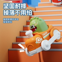 儿童按压式小汽车男女孩惯性回力车1一2岁3婴儿6个月宝宝益智玩具