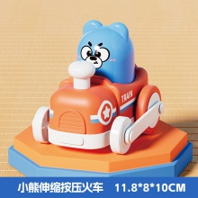 儿童按压式小汽车男女孩惯性回力车1一2岁3婴儿6个月宝宝益智玩具