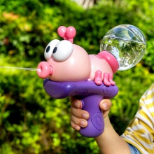 儿童玩具水枪卡通蚂蚁迷你电动连发呲水夏天沙滩玩水亲子互动水枪