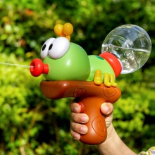 儿童玩具水枪卡通蚂蚁迷你电动连发呲水夏天沙滩玩水亲子互动水枪