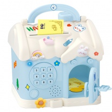 儿童创意小房子存钱罐玩具可存可取可爱卡通兔子储蓄罐生日礼物