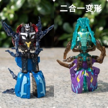 小学生玩具合金变形机器人多关节可动合体机甲儿童仿真昆虫