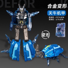 小学生玩具合金变形机器人多关节可动合体机甲儿童仿真昆虫