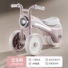 2025新款儿童三轮车脚踏车新款童车男女宝宝自行车滑行音乐玩具车